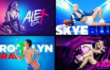 Kylie Quinn, Aidra Fox, Sheena Ryder, Skye Blue - 2021 All-star Compilation