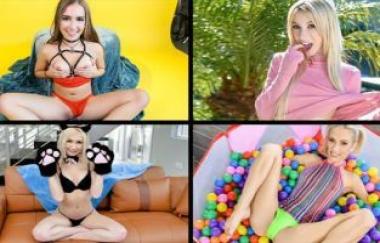 Kimmy Kim, Bailey Base, Aria Carson, Kenzie Reeves - An Adorable Compilation - Teamskeetselects