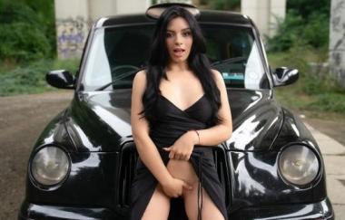Daniela Ortiz - Busty Latina Deepthroats Huge Cock